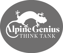 Alpine Genius Think Tank logo