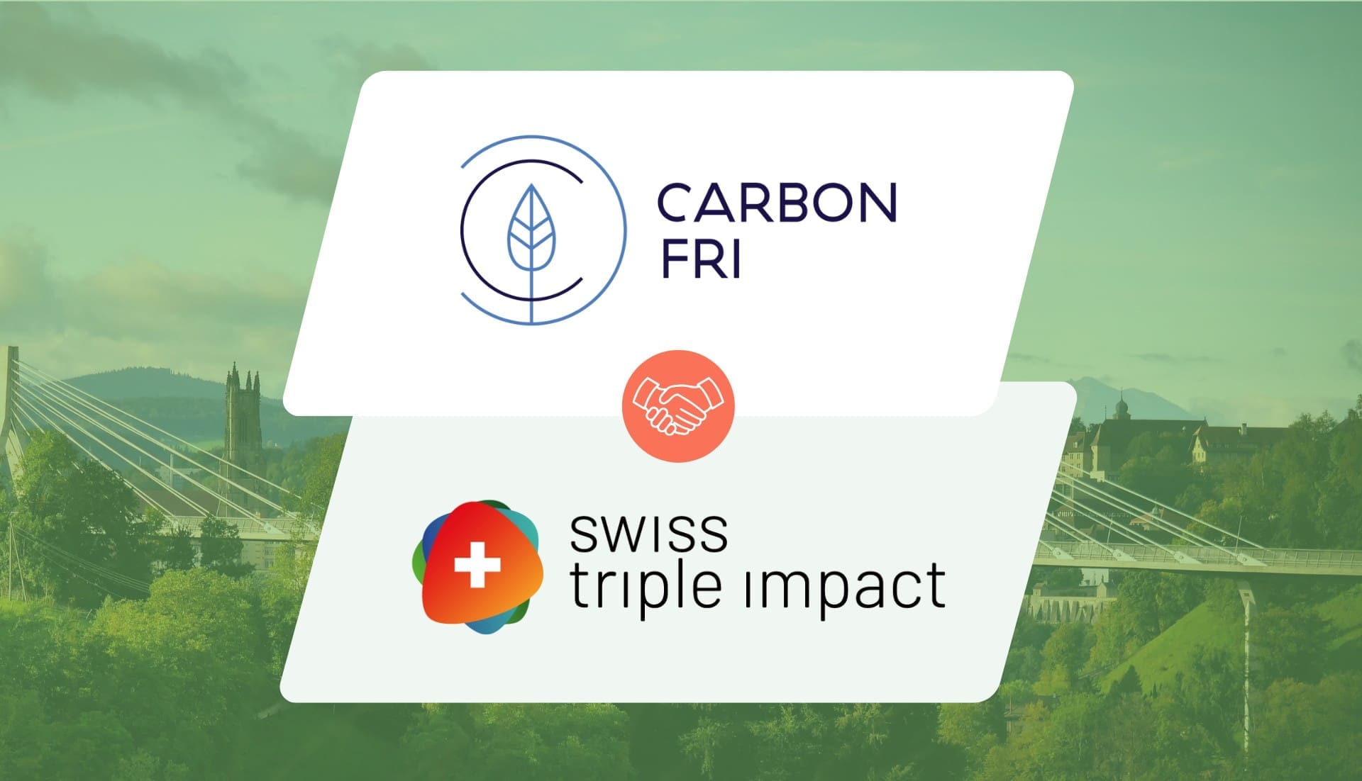 Neue Partnerschaft: Carbon Fri x Swiss Triple Impact | B Lab Switzerland