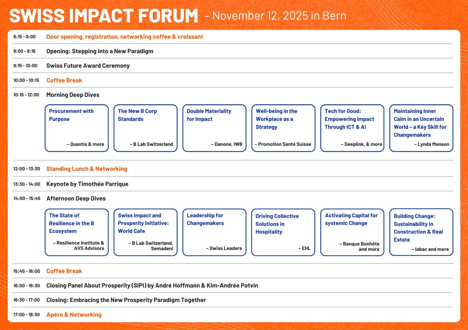 SwissImpactForum2025-DetailedProgramme
