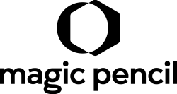 Magic Pencil Logo Black